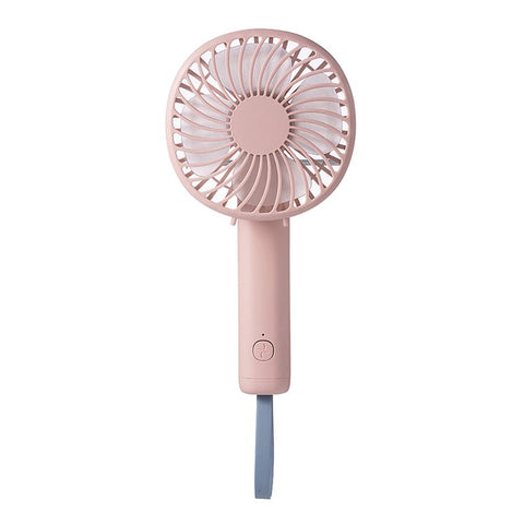 F20 Rotating Pocket Fan Portable Handheld USB Rechargeable 3 Speed Cooling Fan