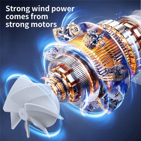 WT16 Handheld Fan Foldable Portable Low Noise Cooling Fan for Outdoor Travel Home Desktop Use