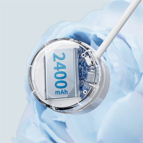 Y23 Refrigeration Neck Fan Retractable Soft Hose Hands-free Portable Fan for Running Cycling