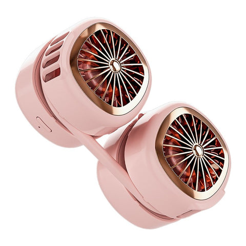 P70 Foldable USB Charging Hanging Neck Mini ABS Cooling Fan Summer Mute Fan Cooler
