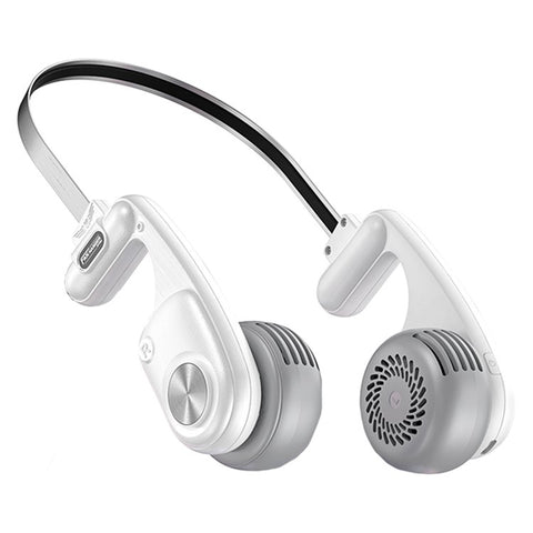 MF086 5 Speeds Adjustable Silent Summer Cooling Metal Neckband Hanging Fan