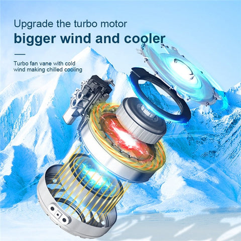 F10 (TJ-101) Desktop Mini Air Conditioner Cooler Portable Evaporative Cooling Fan with Night Light