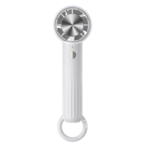 WT13 Portable Cold Compress Cooling Fan with Carabiner for Outdoor Travel Home Office Use