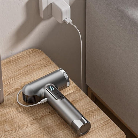 Wireless Hair Dryer 15000mAh High Wind Power Ionic Hair Dryer Fast Drying for Dorms and Students