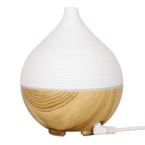 160ML Desktop Humidifier Quiet Essential Oil Diffuser with Ambient Night Light for Bedroom Office