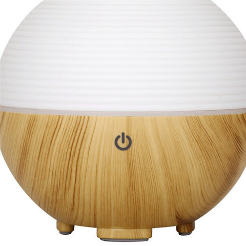 160ML Desktop Humidifier Quiet Essential Oil Diffuser with Ambient Night Light for Bedroom Office