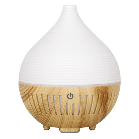 160ML Desktop Humidifier Quiet Essential Oil Diffuser with Ambient Night Light for Bedroom Office