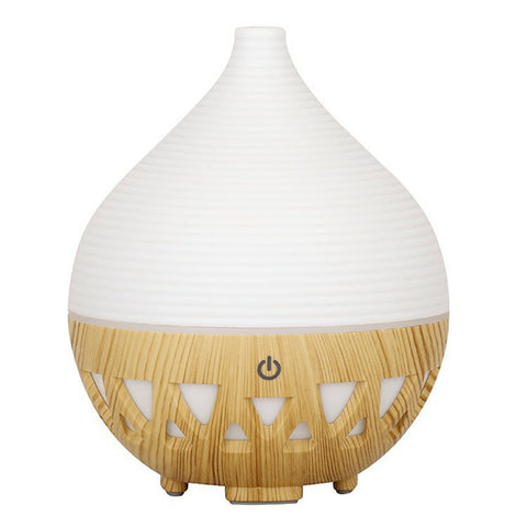 160ML Desktop Humidifier Quiet Essential Oil Diffuser with Ambient Night Light for Bedroom Office