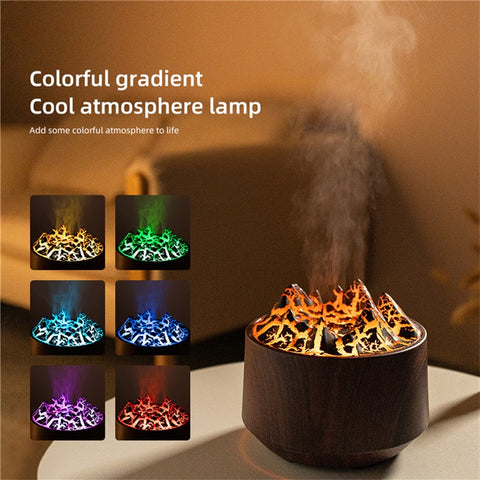 HY03 Colorful Light Essential Oil Aroma Diffuser Home Office Air Humidifier