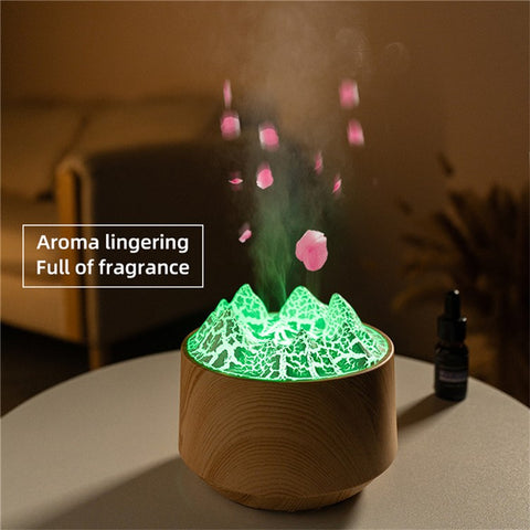 HY03 Colorful Light Essential Oil Aroma Diffuser Home Office Air Humidifier