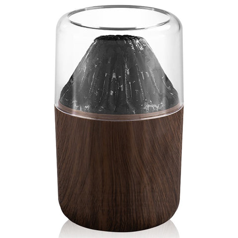 JS20 300ML Water Tank Simulated Volcano Flame Mist Maker Air Humidifier with Colorful Light