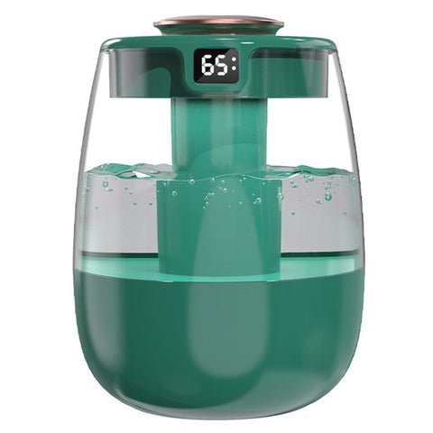 Dual Mist Desktop Air Humidifier with Humidity Display for Bedroom Office Living Room