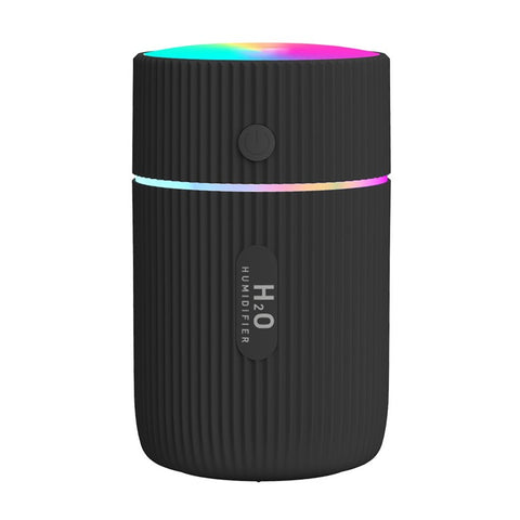 220ml Mini Humidifier Portable Air Purifier Car Office Atomizer Household Aroma Diffuser with Colorful Light