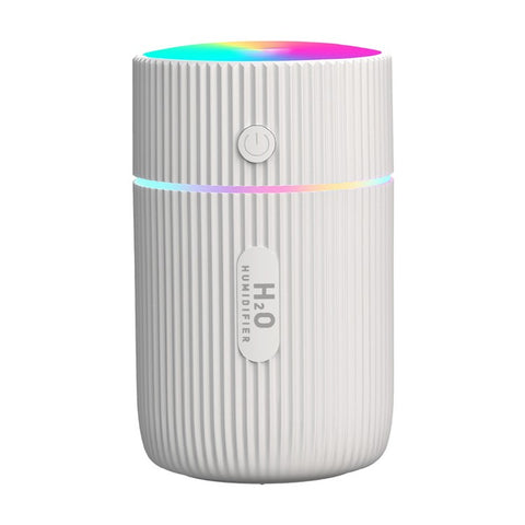 220ml Mini Humidifier Portable Air Purifier Car Office Atomizer Household Aroma Diffuser with Colorful Light