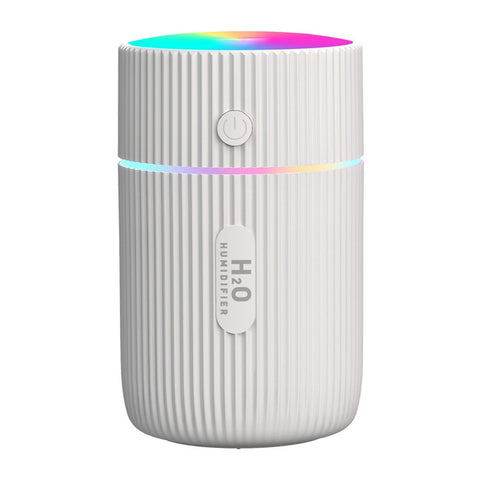 220ml Mini Humidifier Portable Air Purifier Car Office Atomizer Household Aroma Diffuser with Colorful Light