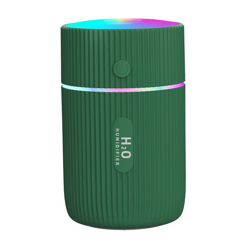 220ml Mini Humidifier Portable Air Purifier Car Office Atomizer Household Aroma Diffuser with Colorful Light