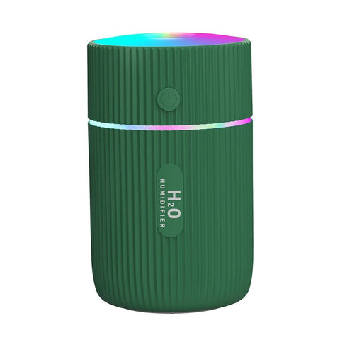 220ml Mini Humidifier Portable Air Purifier Car Office Atomizer Household Aroma Diffuser with Colorful Light