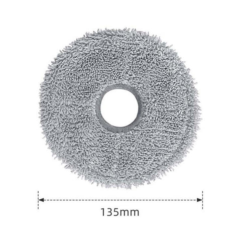 For Roborock P10 / P10 Pro / P10S Pro / P10S Pro+ / Dreame S10 / S10 Pro / S10+ / S10 Pro+ Sweeping Robot Mop Rag Replacement Cleaning Cloth