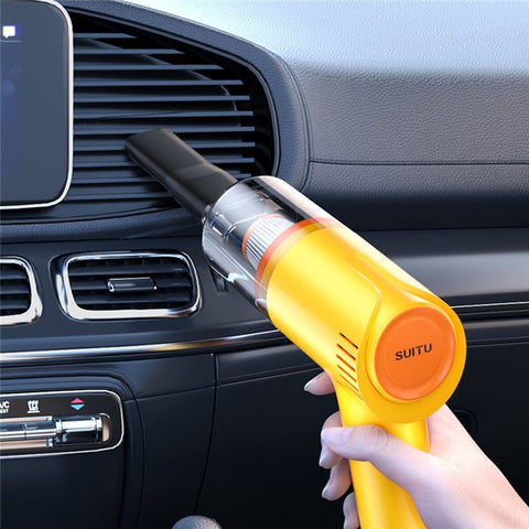 SUITU ST-8001Plus Cordless ABS Vacuum Cleaner High Power Car Home Cleaning Handheld Vacuum Cleaner