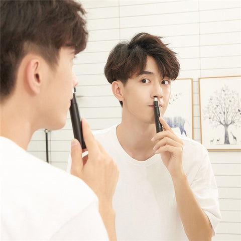 XIAOMI YOUPIN ShowSee C1-BK Electric Nose Trimmer Portable Mini Ear Nose Hair Shaver Hair Clipper (Chinese Version)