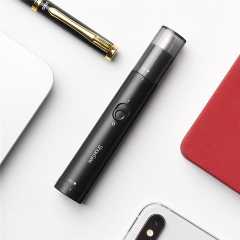 XIAOMI YOUPIN ShowSee C1-BK Electric Nose Trimmer Portable Mini Ear Nose Hair Shaver Hair Clipper (Chinese Version)