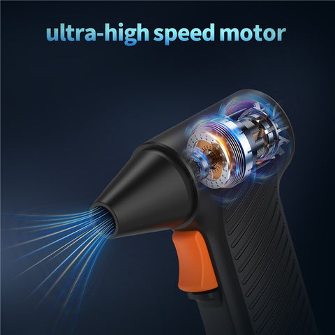 CFG-1 Violent Hair Dryer Handheld High-Speed Motor Wind Blower Dust Cleaner