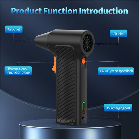 CFG-1 Violent Hair Dryer Handheld High-Speed Motor Wind Blower Dust Cleaner