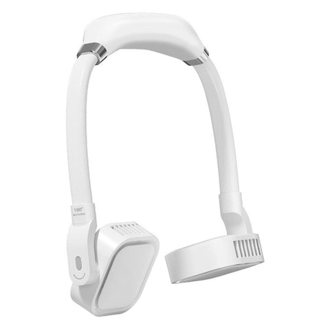 G2 Portable Neck Fan USB Rechargeable Summer Mini Cooling Fan Quiet 3 Wind Speed Personal Fan with 4000mAh Battery