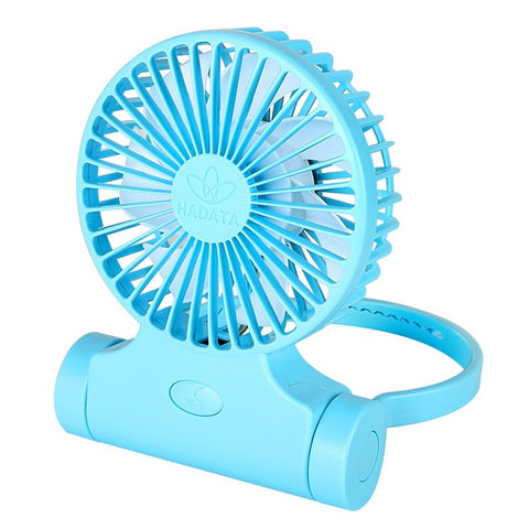 Small Cooling Fan Outdoor Portable Neck Fan with 3 Speeds for Travel Commute Picnic Office Sports
