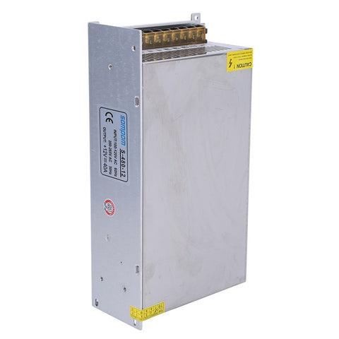 SOMPOM S-480-12 12V 40A 480W LED Strip Driver Power Supply Voltage Transformer Power Switch