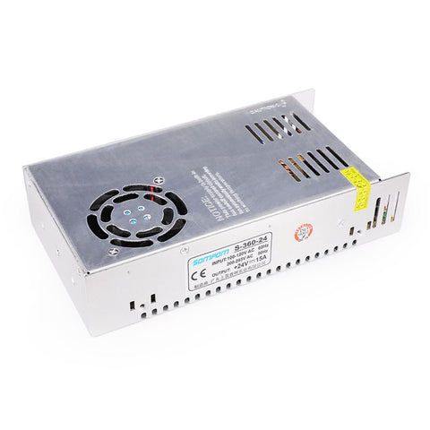SOMPOM S-360-24 24V 15A 360W Driver Power Supply LED Light Strip Monitor Power Adapter Safe to Use