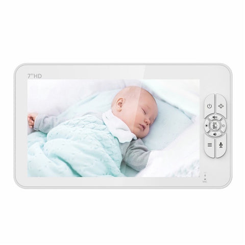 SM70PTZ 7-inch Wireless Digital Baby Monitor Night Vision Temperature Monitoring Two-Way Talk Security Camera
