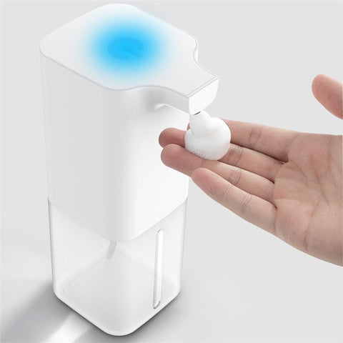 Smart Infrared Sensing Soap Foam Dispenser Automatic Hand Sanitizer Soap Dispenser with 1 Piece Blue Effervescent Tablet