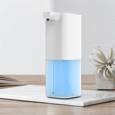 Smart Infrared Sensing Soap Foam Dispenser Automatic Hand Sanitizer Soap Dispenser with 1 Piece Blue Effervescent Tablet