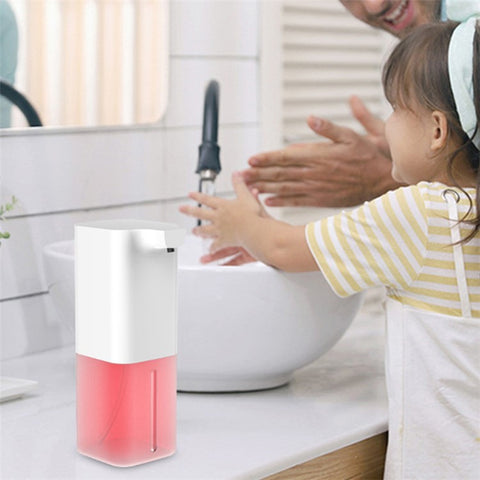 Smart Infrared Sensing Soap Foam Dispenser Automatic Hand Sanitizer Soap Dispenser with 1 Piece Blue Effervescent Tablet