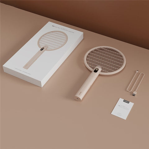 SOTHING Foldable Electric Fly Zapper Killer Swatter USB Rechargeable Mosquito Bug Racket