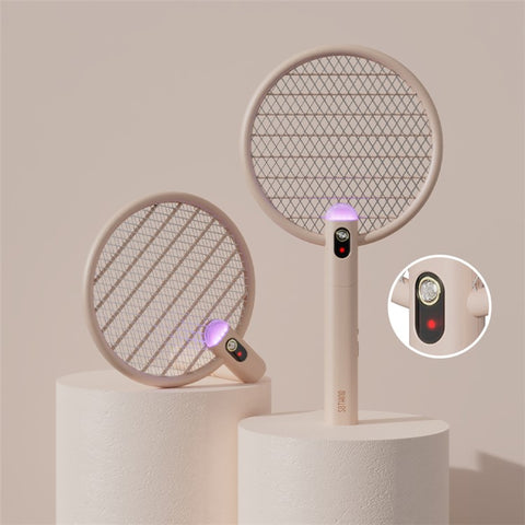 SOTHING Foldable Electric Fly Zapper Killer Swatter USB Rechargeable Mosquito Bug Racket