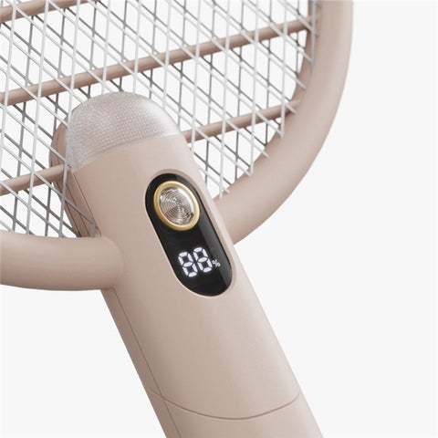 SOTHING Foldable Electric Fly Zapper Killer Swatter USB Rechargeable Mosquito Bug Racket