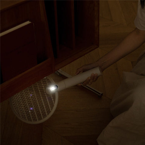 SOTHING Foldable Electric Fly Zapper Killer Swatter USB Rechargeable Mosquito Bug Racket