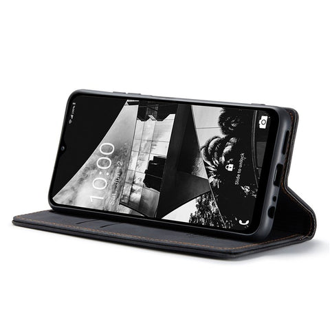 CASEME 013 Series for Samsung Galaxy M53 5G Anti-drop PU Leather Folio Flip Wallet Cover Adjustable Stand Phone Case