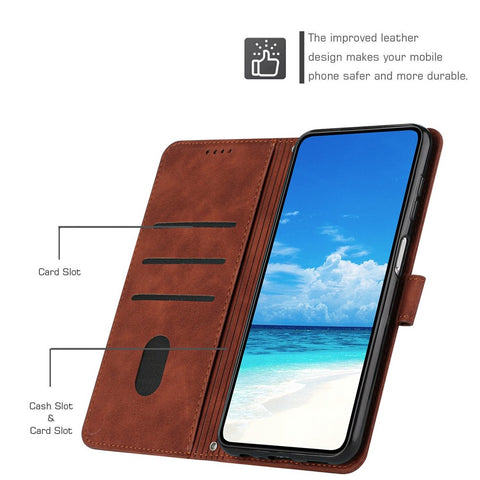 For Oppo A94 4G/5G/F19 Pro/F19 Pro+ 5G/A95 5G/Reno5 Z/Reno6 Z/Reno5 F/Reno5 Lite Heart Shape Imprinted Wallet Case Skin-touch Feeling Leather Stand Cover