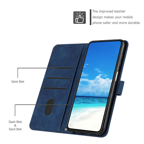 Skin-touch Feeling Phone Case for Motorola Edge 20, PU Leather Heart Shape Imprinted Stand Wallet Cover