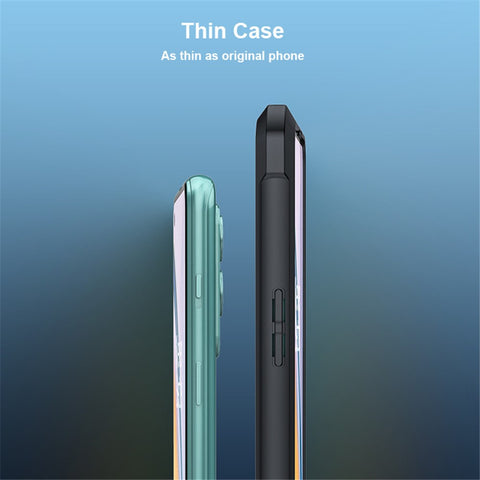 XUNDD for OnePlus Nord CE 2 Lite 5G Airbag Anti-drop Precise Cutouts Flexible Phone Cover Acrylic + TPU Phone Protector