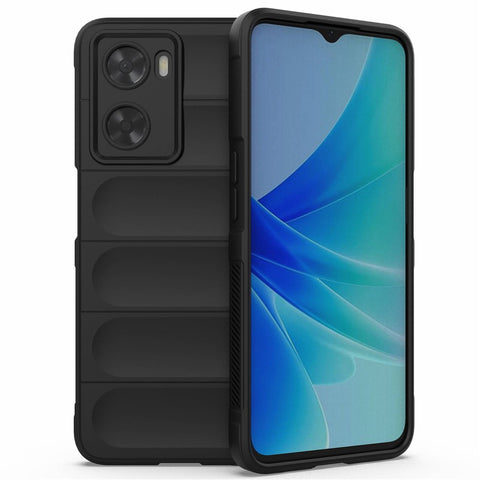 For Oppo A57 4G / A57s 4G Rugged Design TPU Phone Protective Case Anti-scratch Smartphone Back Cover