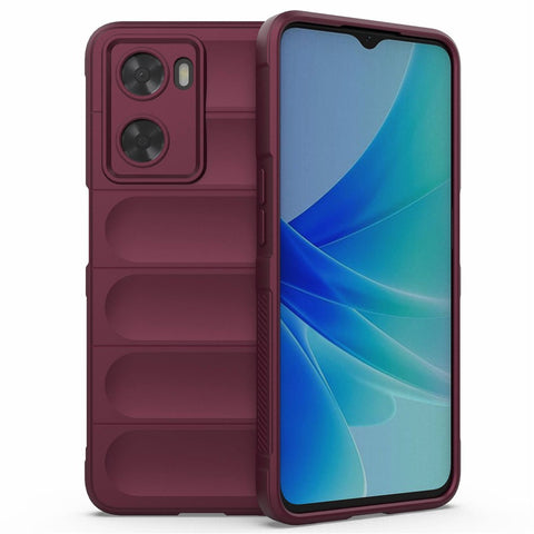 For Oppo A57 4G / A57s 4G Rugged Design TPU Phone Protective Case Anti-scratch Smartphone Back Cover