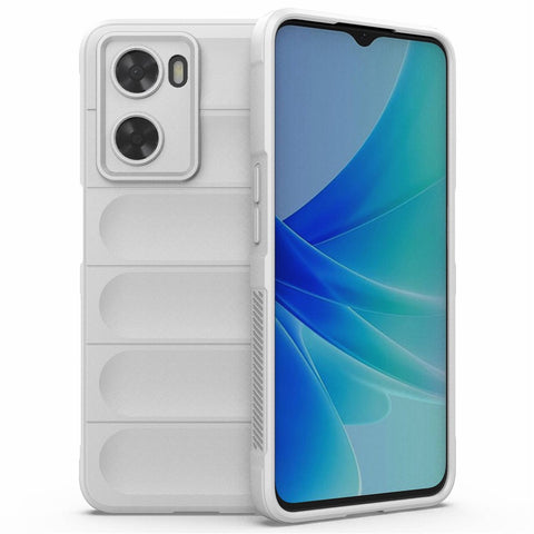 For Oppo A57 4G / A57s 4G Rugged Design TPU Phone Protective Case Anti-scratch Smartphone Back Cover