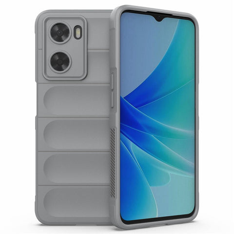 For Oppo A57 4G / A57s 4G Rugged Design TPU Phone Protective Case Anti-scratch Smartphone Back Cover