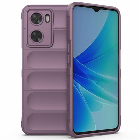 For Oppo A57 4G / A57s 4G Rugged Design TPU Phone Protective Case Anti-scratch Smartphone Back Cover