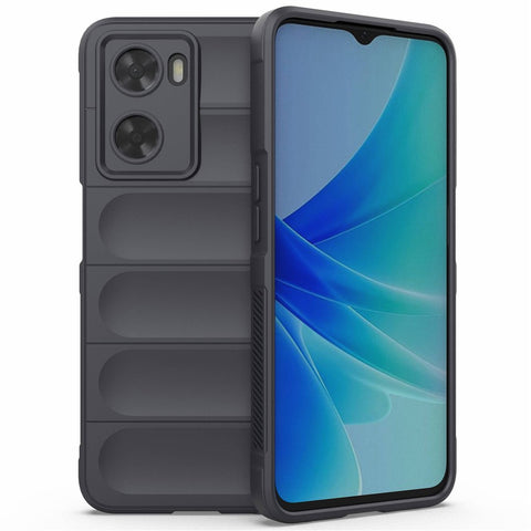 For Oppo A57 4G / A57s 4G Rugged Design TPU Phone Protective Case Anti-scratch Smartphone Back Cover