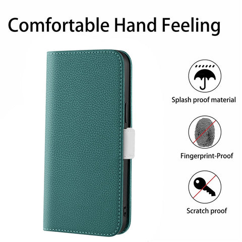 Litchi Texture Wallet Phone Case for Oppo A96 4G, Candy Color PU Leather Viewing Stand Flip Folio Cover